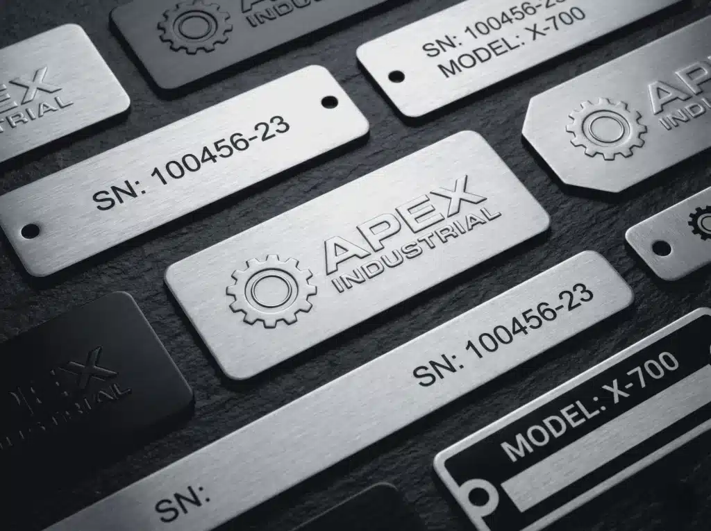 Individuelle Namensschilder aus Aluminium: Eine langlebige und kostengünstige Lösung