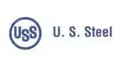 U. S. Steel logo showcasing SITAPRESS’s expertise in manufacturing labels for heavy metal industries.