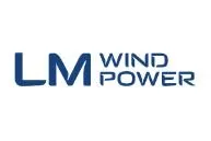 LM Wind Power logo representing SITAPRESS’s capability in providing labels for wind turbine blade components.