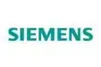 SIEMENS logo showcasing SITAPRESS's high-end 3D aluminum and laser-marked branding solutions.