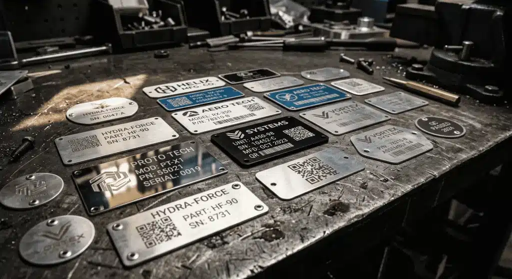 Niestandardowe tabliczki znamionowe z aluminium: trwałe i niedrogie rozwiązanie